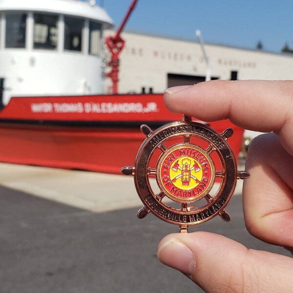 Fireboat "Tommy" Challenge Coins V2